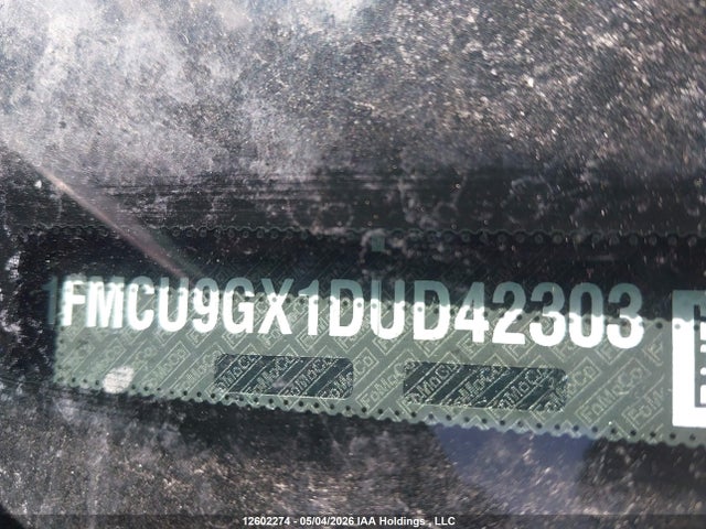 Aukcja sprzedaży 2013 Ford Escape Se, vin: 1FMCU9GX1DUD42303, numer aukcji: 12602274