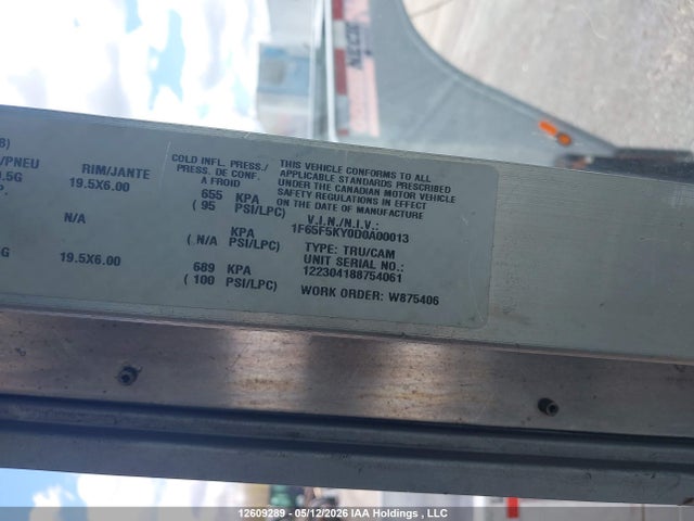 Продаж на аукціоні авто 2013 Ford F59, vin: 1F65F5KY0D0A00013, номер лоту: 12609289