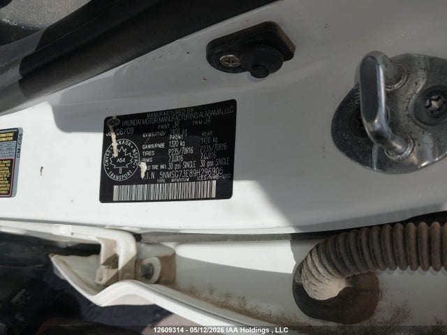 Продаж на аукціоні авто 2009 Hyundai Santa Fe Gl, vin: 5NMSG73E89H296905, номер лоту: 12609314