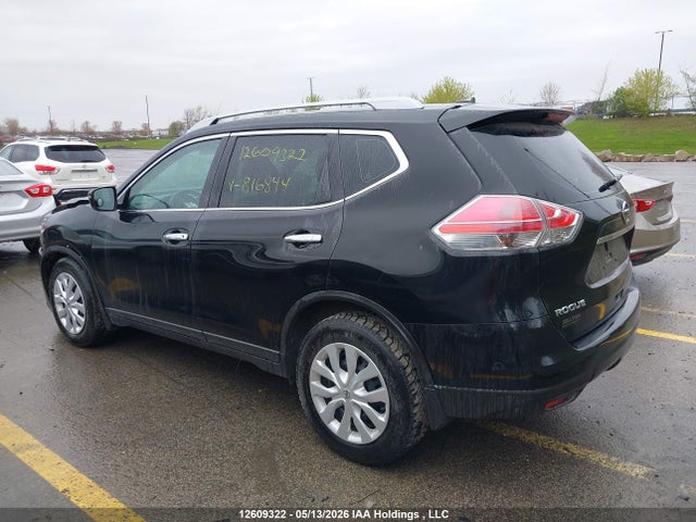 2016 Nissan Rogue S/sl/sv მანქანა იყიდება აუქციონზე, vin: 5N1AT2MTXGC816844, აუქციონის ნომერი: 12609322