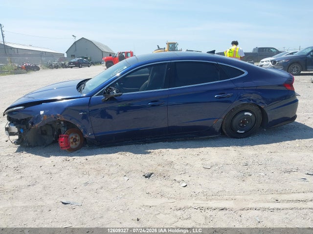 2022 Hyundai Sonata N Line მანქანა იყიდება აუქციონზე, vin: 5NPEK4JC6NH144761, აუქციონის ნომერი: 12609327