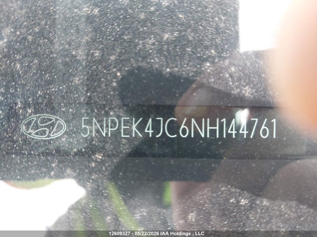 2022 Hyundai Sonata N Line მანქანა იყიდება აუქციონზე, vin: 5NPEK4JC6NH144761, აუქციონის ნომერი: 12609327
