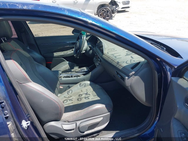 2022 Hyundai Sonata N Line მანქანა იყიდება აუქციონზე, vin: 5NPEK4JC6NH144761, აუქციონის ნომერი: 12609327