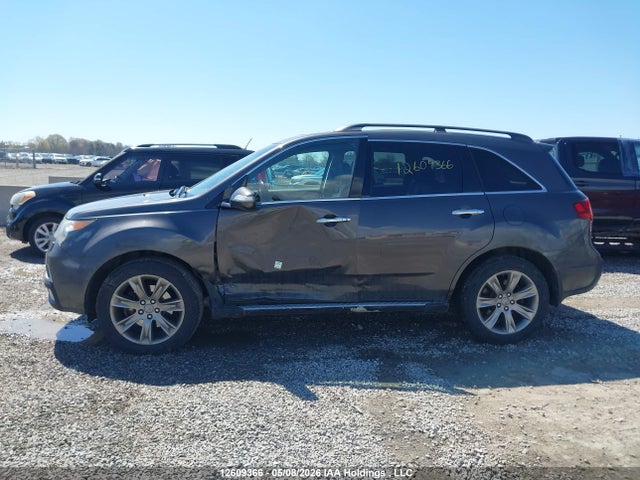 12609366 :رقم المزاد ، 2HNYD2H71AH000746 vin ، 2010 Acura Mdx Elite Package مزاد بيع