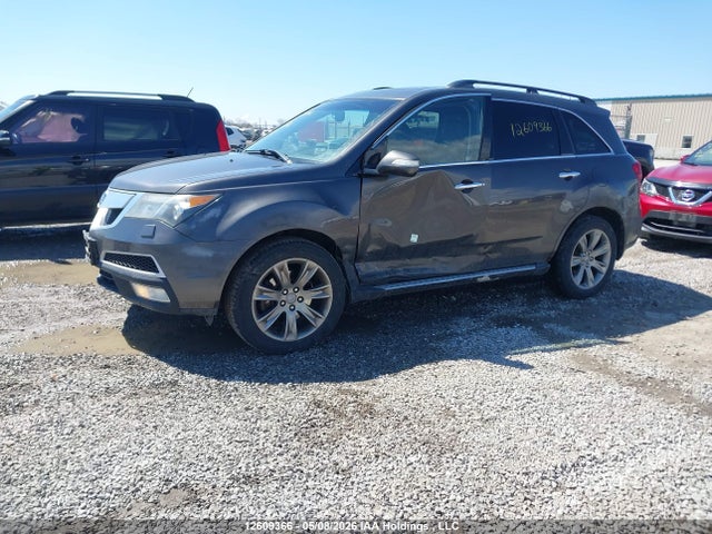 12609366 :رقم المزاد ، 2HNYD2H71AH000746 vin ، 2010 Acura Mdx Elite Package مزاد بيع