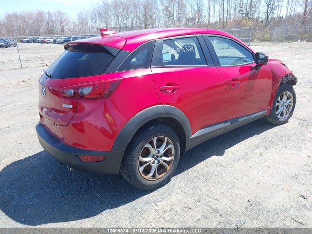 12609374 :رقم المزاد ، JM1DKBC79G0108174 vin ، 2016 Mazda Cx-3 Gs مزاد بيع