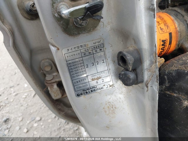 12609376 :رقم المزاد ، GC8019964 vin ، 1994 Subaru Impreza مزاد بيع