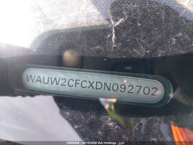 Продажа на аукционе авто 2013 Audi S7 Premium, vin: WAUW2CFCXDN092702, номер лота: 12609406