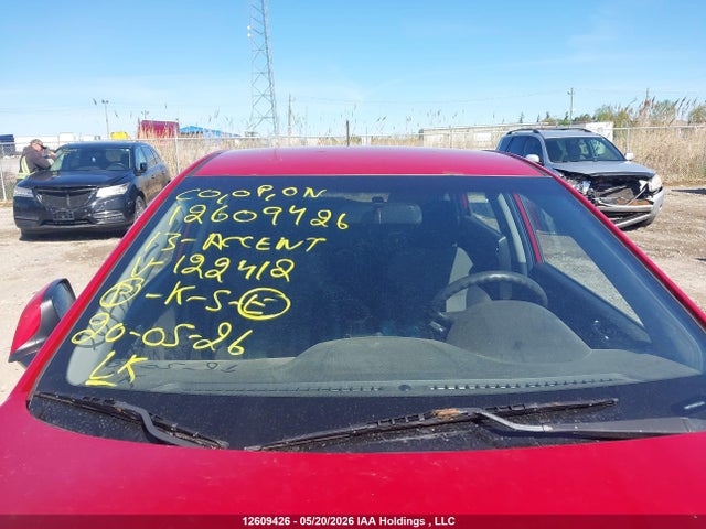 Aukcja sprzedaży 2013 Hyundai Accent Gl, vin: KMHCT5AE9DU122412, numer aukcji: 12609426