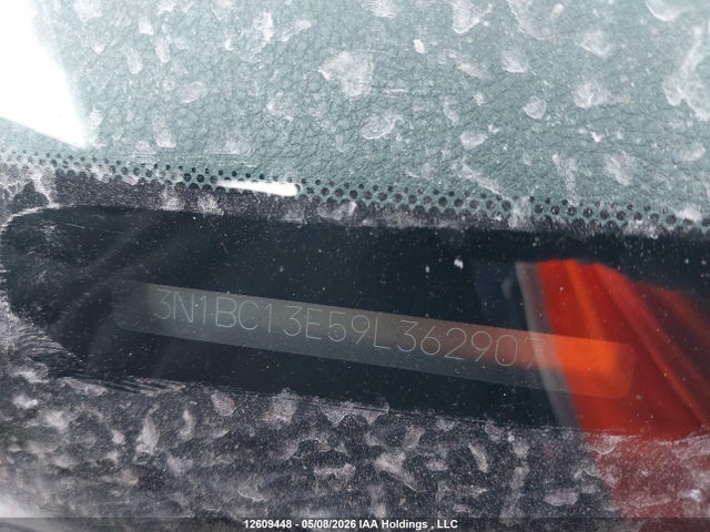 12609448 :رقم المزاد ، 3N1BC13E59L362907 vin ، 2009 Nissan Versa S/sl مزاد بيع