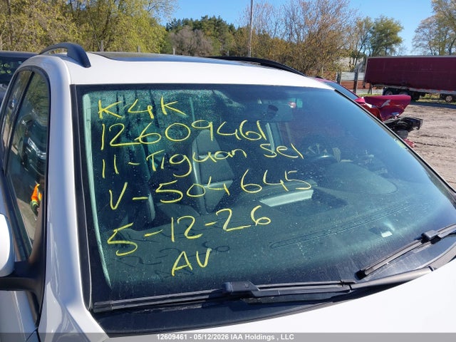 12609461 :رقم المزاد ، WVGBV7AX8BW504645 vin ، 2011 Volkswagen Tiguan S/se/sel مزاد بيع