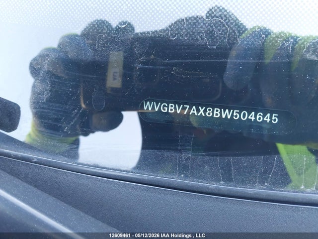 12609461 :رقم المزاد ، WVGBV7AX8BW504645 vin ، 2011 Volkswagen Tiguan S/se/sel مزاد بيع