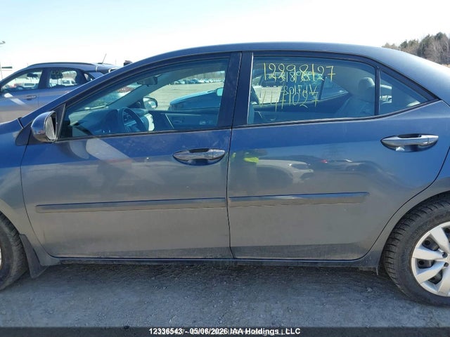 12336543 :رقم المزاد ، 2T1BURHE5FC471027 vin ، 2015 Toyota Corolla Le مزاد بيع