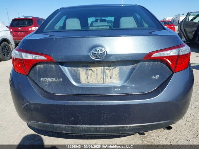12336543 :رقم المزاد ، 2T1BURHE5FC471027 vin ، 2015 Toyota Corolla Le مزاد بيع