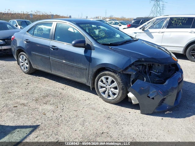 12336543 :رقم المزاد ، 2T1BURHE5FC471027 vin ، 2015 Toyota Corolla Le مزاد بيع