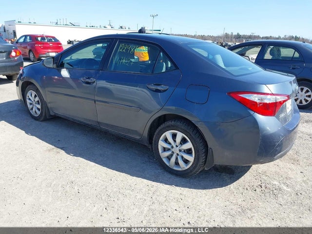 12336543 :رقم المزاد ، 2T1BURHE5FC471027 vin ، 2015 Toyota Corolla Le مزاد بيع