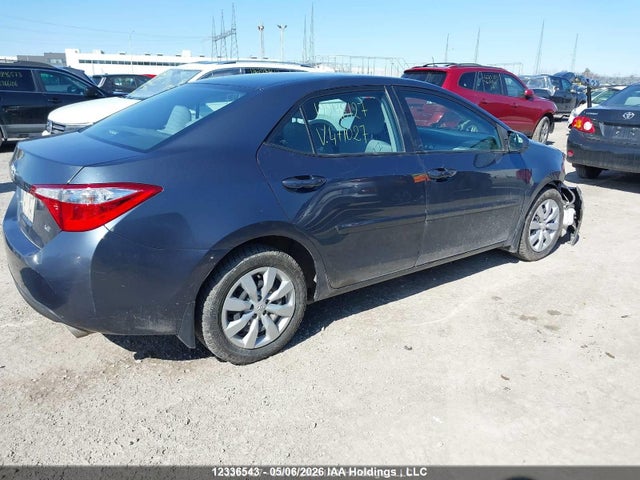 12336543 :رقم المزاد ، 2T1BURHE5FC471027 vin ، 2015 Toyota Corolla Le مزاد بيع