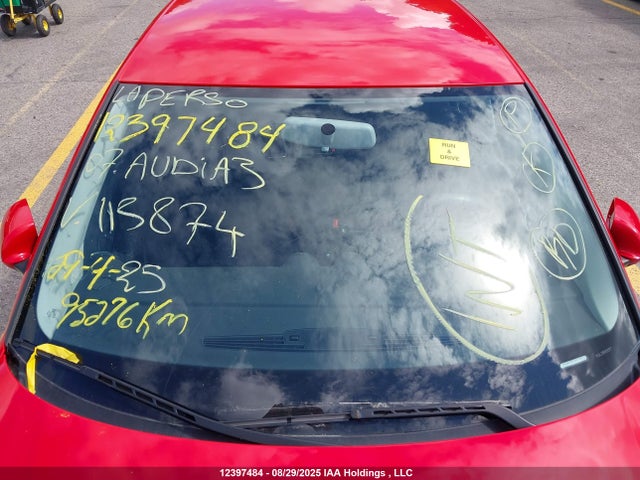 Продажа на аукционе авто 2007 Audi A3 2.0t, vin: WAUHF78P37A113874, номер лота: 12397484
