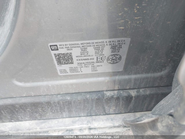 Aukcja sprzedaży 2024 Gmc Terrain At4, vin: 3GKALYEG2RL396923, numer aukcji: 12609474