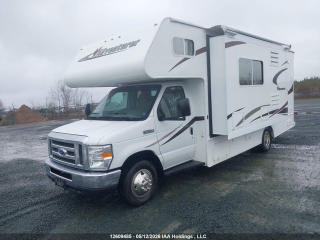 12609485 :رقم المزاد ، 1FDXE4FS3CDA25192 vin ، 2012 Ford Econoline E450 Super Duty Cutwy Van مزاد بيع