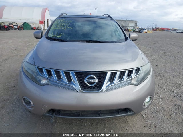 2010 Nissan Murano Sl მანქანა იყიდება აუქციონზე, vin: JN8AZ1MW5AW104100, აუქციონის ნომერი: 12609509