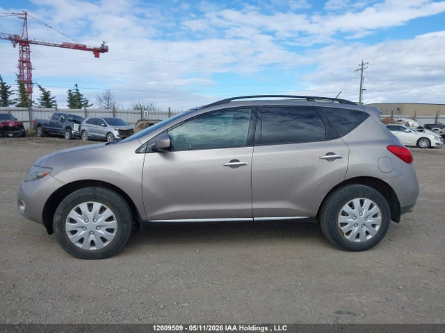 2010 Nissan Murano Sl მანქანა იყიდება აუქციონზე, vin: JN8AZ1MW5AW104100, აუქციონის ნომერი: 12609509