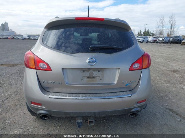 2010 Nissan Murano Sl მანქანა იყიდება აუქციონზე, vin: JN8AZ1MW5AW104100, აუქციონის ნომერი: 12609509