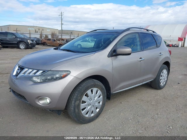 2010 Nissan Murano Sl მანქანა იყიდება აუქციონზე, vin: JN8AZ1MW5AW104100, აუქციონის ნომერი: 12609509