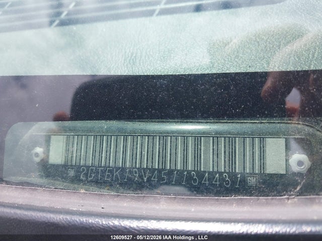Aukcja sprzedaży 2005 Gmc New Sierra K1500, vin: 2GTEK19V451134431, numer aukcji: 12609527
