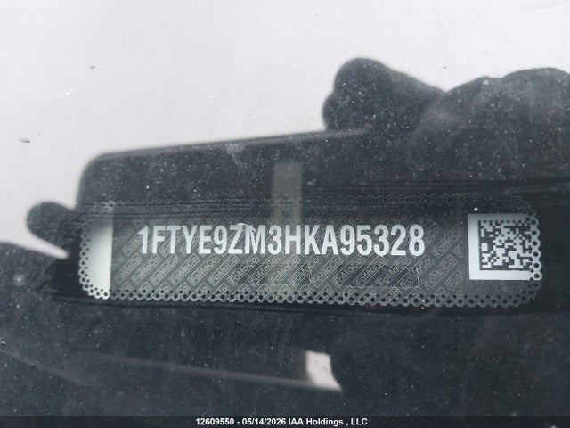 Продаж на аукціоні авто 2017 Ford Transit-150, vin: 1FTYE9ZM3HKA95328, номер лоту: 12609550