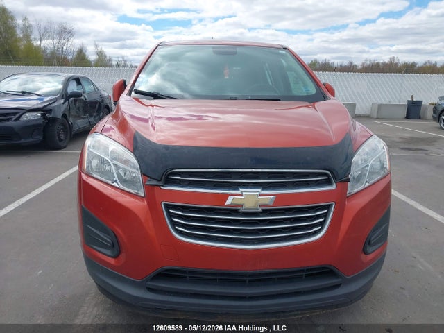 2016 Chevrolet Trax Ls მანქანა იყიდება აუქციონზე, vin: 3GNCJKSB5GL225992, აუქციონის ნომერი: 12609589