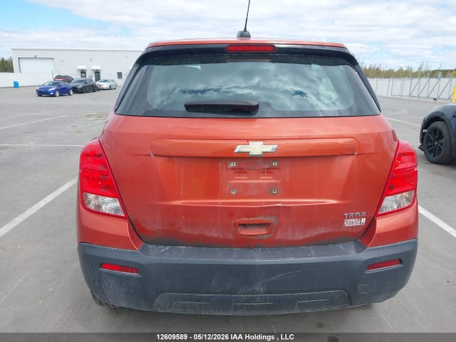 2016 Chevrolet Trax Ls მანქანა იყიდება აუქციონზე, vin: 3GNCJKSB5GL225992, აუქციონის ნომერი: 12609589