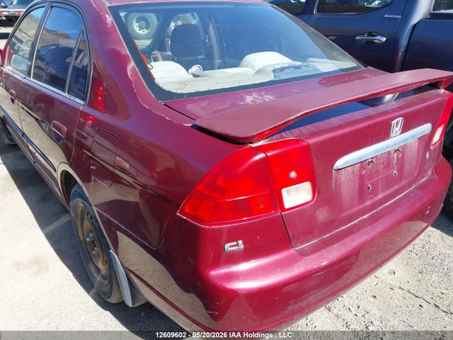 Aukcja sprzedaży 2002 Honda Civic Lx, vin: 2HGES16832H900605, numer aukcji: 12609602