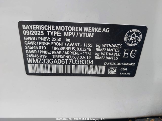 Auction sale of the 2026 Mini Countryman Jcw All4, vin: WMZ33GA06T7U38304, lot number: 12609620