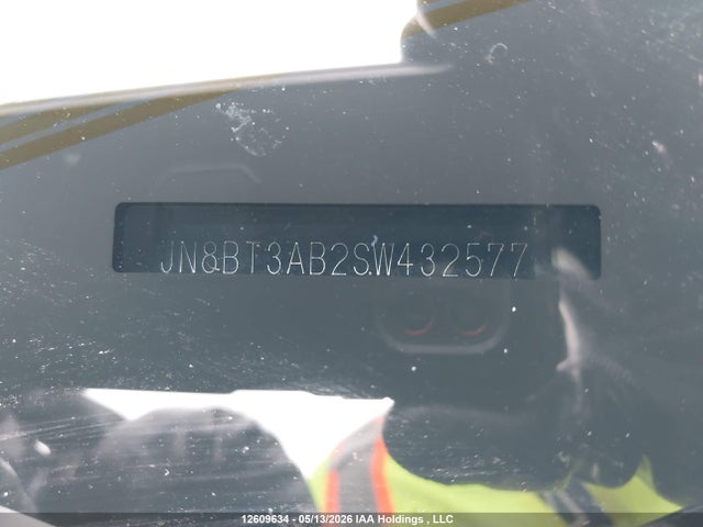Продаж на аукціоні авто 2025 Nissan Rogue, vin: JN8BT3AB2SW432577, номер лоту: 12609634