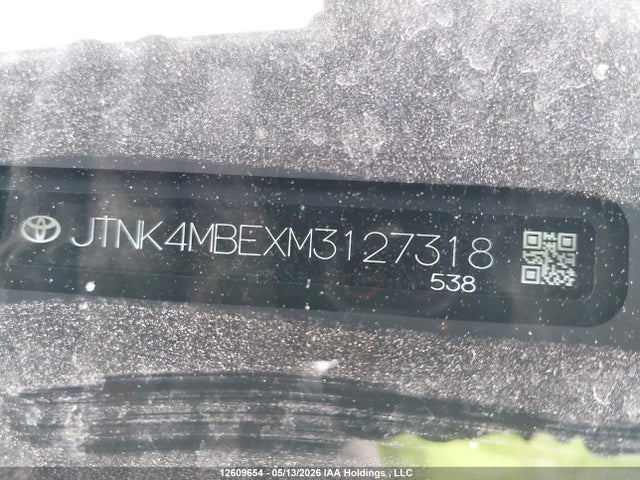 JTNK4MBEXM3127318 Toyota Corolla Se/xse