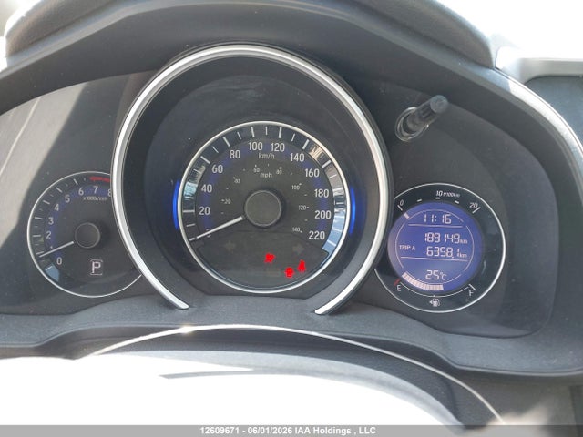 12609671 :رقم المزاد ، 3HGGK5H54HM100487 vin ، 2017 Honda Fit مزاد بيع