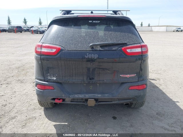 2018 Jeep Cherokee Trailhawk მანქანა იყიდება აუქციონზე, vin: 1C4PJMBX5JD536658, აუქციონის ნომერი: 12609682
