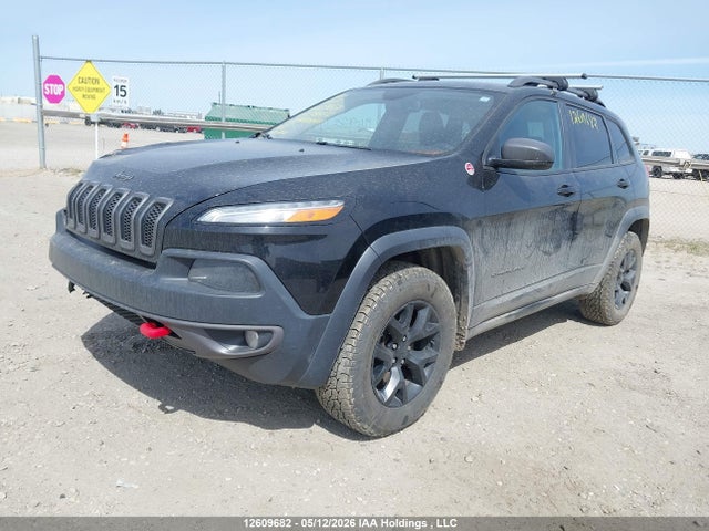 2018 Jeep Cherokee Trailhawk მანქანა იყიდება აუქციონზე, vin: 1C4PJMBX5JD536658, აუქციონის ნომერი: 12609682