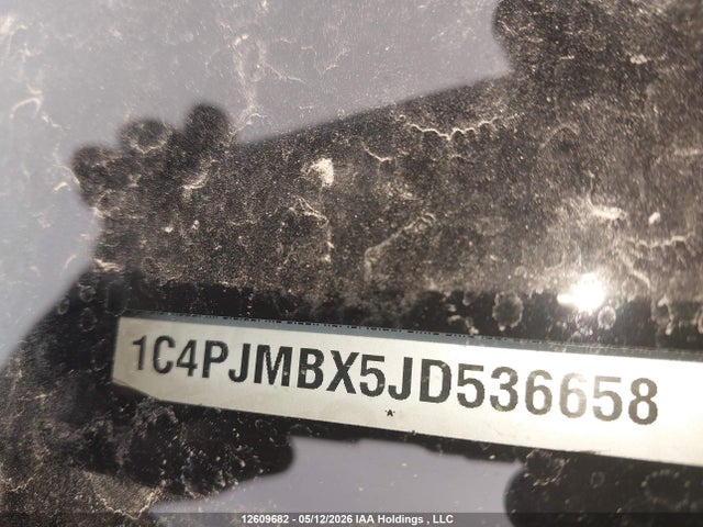 2018 Jeep Cherokee Trailhawk მანქანა იყიდება აუქციონზე, vin: 1C4PJMBX5JD536658, აუქციონის ნომერი: 12609682