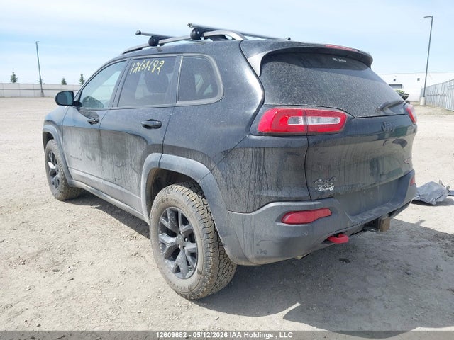 2018 Jeep Cherokee Trailhawk მანქანა იყიდება აუქციონზე, vin: 1C4PJMBX5JD536658, აუქციონის ნომერი: 12609682