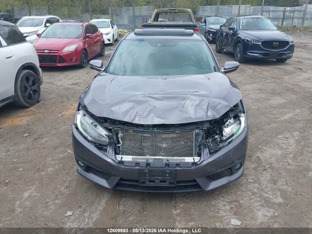 12609683 :رقم المزاد ، 2HGFC1F93HH107551 vin ، 2017 Honda Civic Touring مزاد بيع