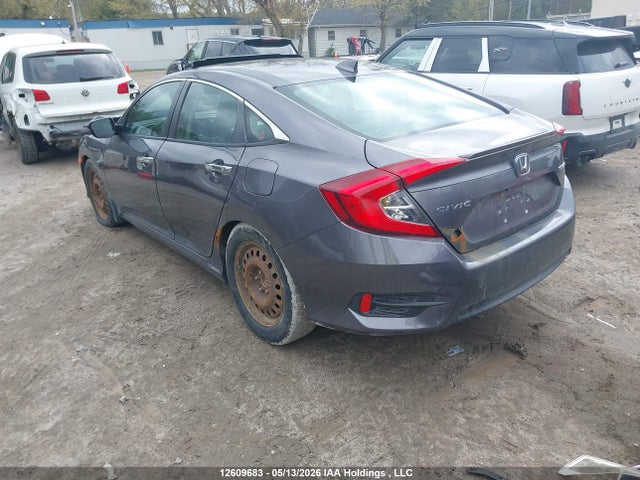 12609683 :رقم المزاد ، 2HGFC1F93HH107551 vin ، 2017 Honda Civic Touring مزاد بيع