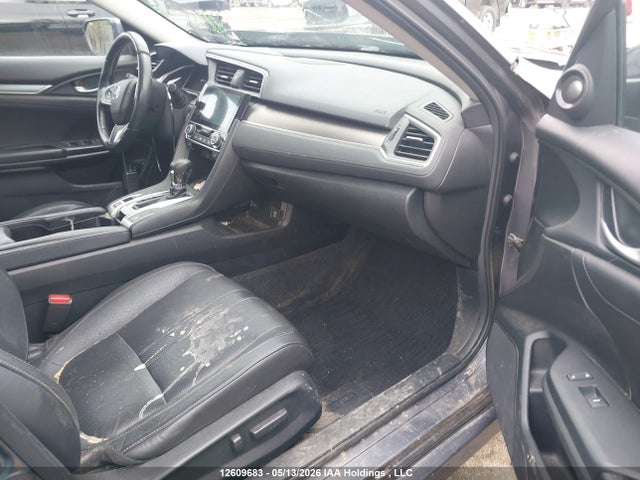 12609683 :رقم المزاد ، 2HGFC1F93HH107551 vin ، 2017 Honda Civic Touring مزاد بيع