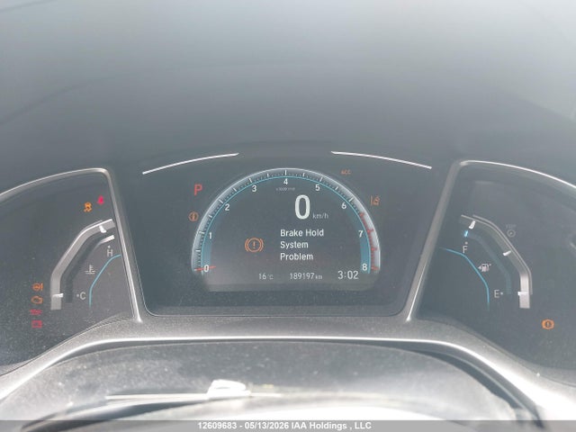 12609683 :رقم المزاد ، 2HGFC1F93HH107551 vin ، 2017 Honda Civic Touring مزاد بيع