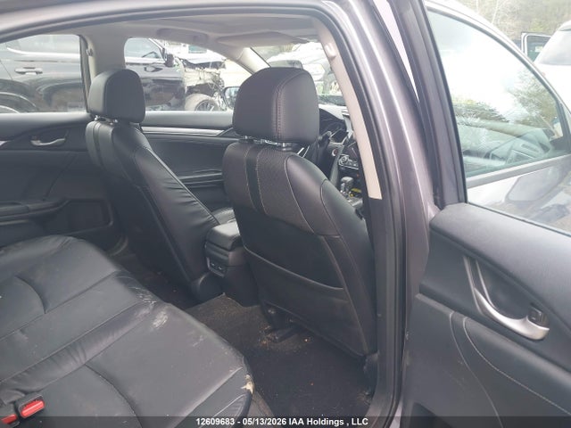 12609683 :رقم المزاد ، 2HGFC1F93HH107551 vin ، 2017 Honda Civic Touring مزاد بيع