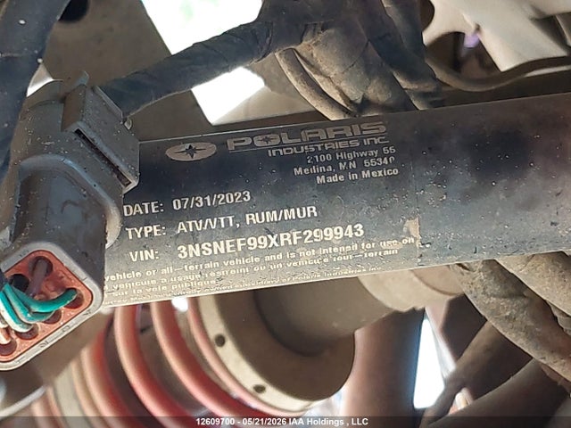 3NSNEF99XRF299943 Polaris Rzr Xp 1000 Ultimate