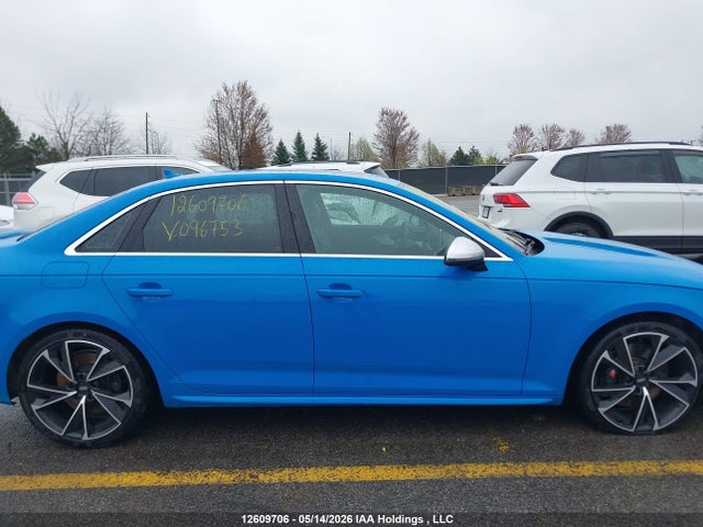 2019 Audi S4 Premium Plus მანქანა იყიდება აუქციონზე, vin: WAUB4AF40KA096753, აუქციონის ნომერი: 12609706