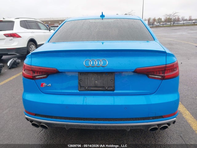 2019 Audi S4 Premium Plus მანქანა იყიდება აუქციონზე, vin: WAUB4AF40KA096753, აუქციონის ნომერი: 12609706