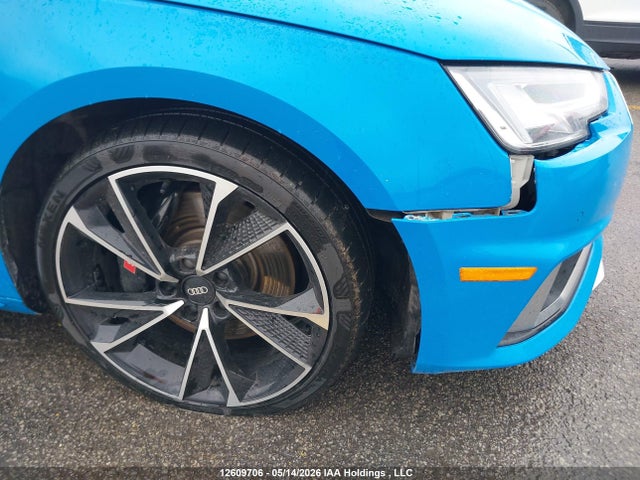 2019 Audi S4 Premium Plus მანქანა იყიდება აუქციონზე, vin: WAUB4AF40KA096753, აუქციონის ნომერი: 12609706